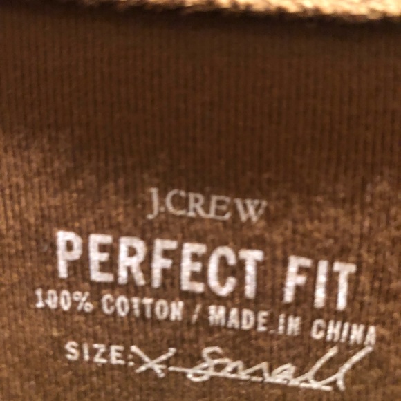 J. Crew Perfect Fit Tee - Picture 3 of 5